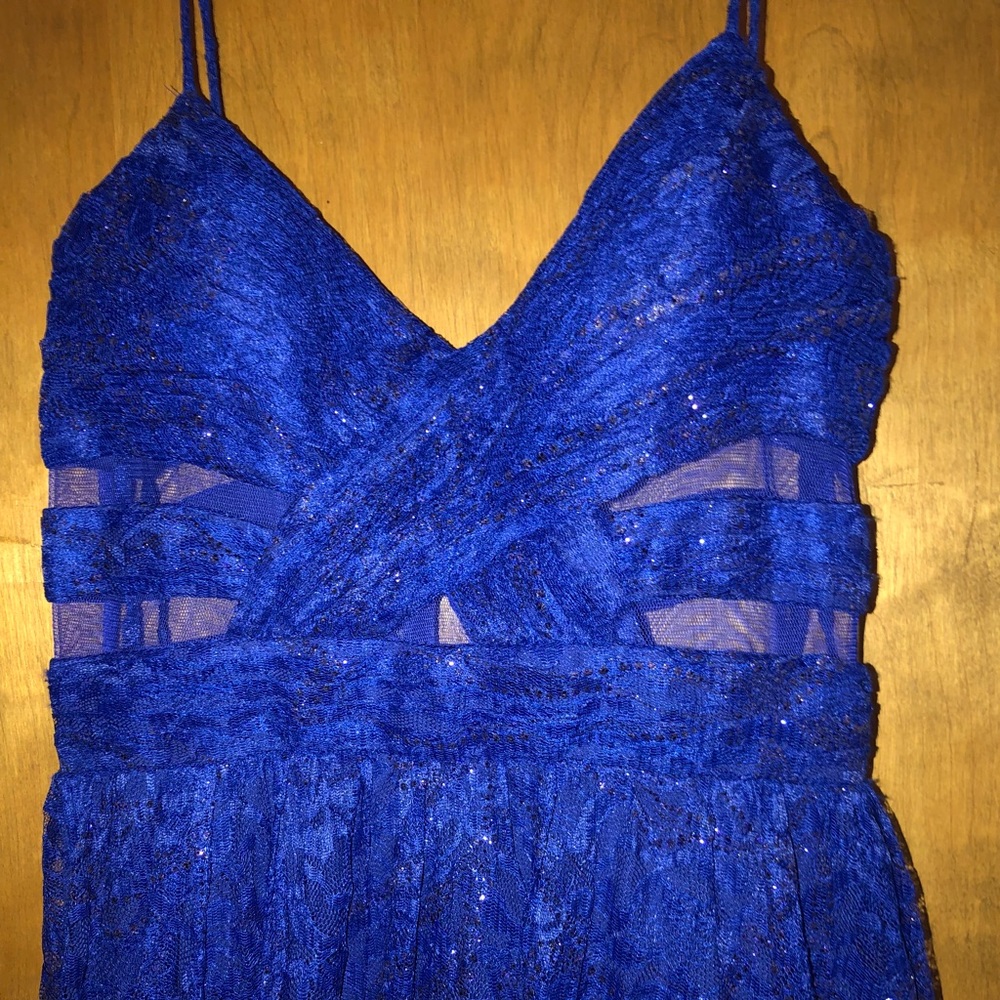 Beautiful royal blue dress